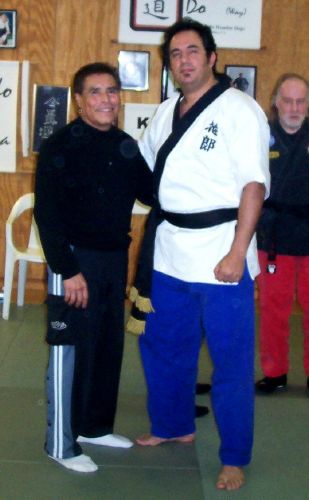 My 1st official martial arts teacher, Prof. Carlos Navarro 